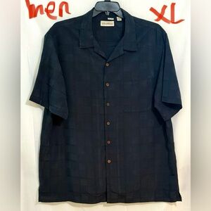 Caribbean Blue Casual Button Down Shirt